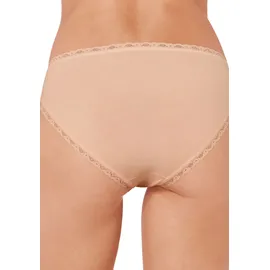 SLOGGI Taillenslip »24/7 Cotton Lace«, (3er Pack), edle Spitze, flache Nähte, Baumwollmischung, weich, femininer Look sloggi beige