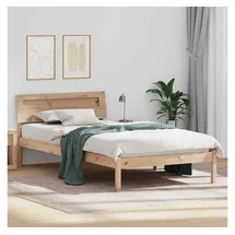 vidaXL 90 x 200 cm Braun