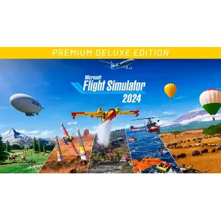 Microsoft Flight Simulator 2024 - Premium Deluxe Edition (PC / Xbox Series X|S)