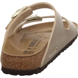 Birkenstock Arizona Birko-Flor schmal gold 42