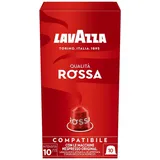 Lavazza Qualità Rossa vollmundiger und ausgewogener Espresso 10 Kapseln, Nespresso