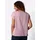 Casual Looks Rundhalsshirt Rosé/Weiß 36