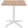 VCM Bistrotisch 70 x 70 x 72 cm Teak-Dekor