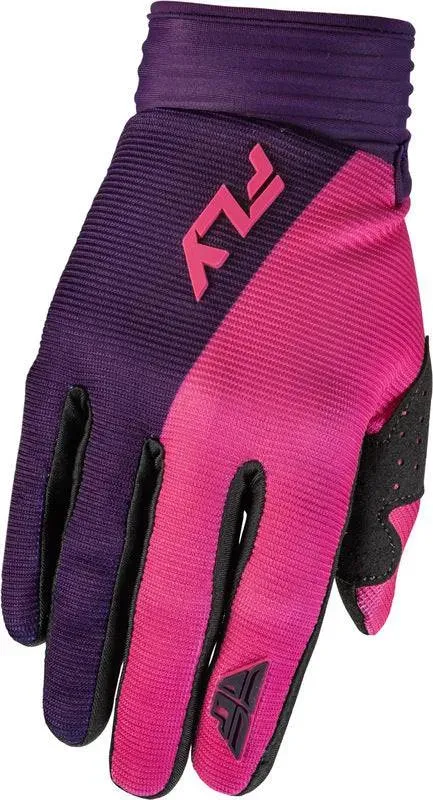 Fly Racing F 16 Damen Handschuhe Rosa Malve - 3XL
