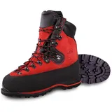 Remisberg Forst-Sicherheitsschuh Schnittschutz 2 Cervino" R0570 - Hase Safety dunkelrot/schwarz 41"