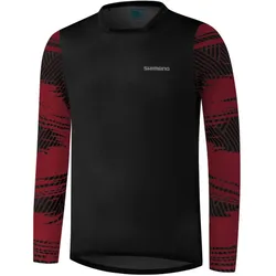 MYOKO L.S.  Long Sleeve Jersey, Spicy Red