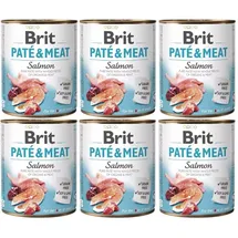 Brit Pate&Meat Lachs 6 x 800 g