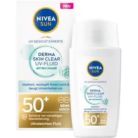 NIVEA Derma Skin Clear UV-Fluid Fluid LSF 50+ 40 ml