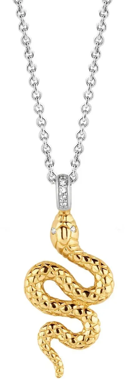Ti Sento Milano Halskette  The Snake Pendant