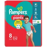 Pampers Baby-Dry Nappy Pants Size 8, 22 Nappies, 19kg+, Essential Pack