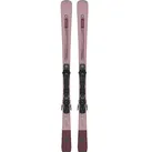 SALOMON Damen All-Mountain Ski E S/MAX N°6 + M10, White/Cordovan Metallic/, 139