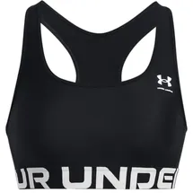 Under Armour HeatGear Armour Mid Support Sport-BH Damen 001 black/white L