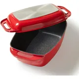 STONELINE XXL Bräter 43 x 26 cm rot
