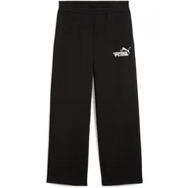 Puma Damen Nature 2.0 Comfort Logo Straight Pants FL Op Strickhose, Puma Schwarz, XL EU
