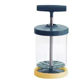 Schlagsahnebereiter Manueller Sahnespender Edelstahl-Aufschäumer Mit Griff – Für Kuchendekoration & Desserts, Leicht Zu Reinigen