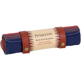 Chronicle Books Pendleton Serape Pattern Backgammon: Travel-Ready Roll-Up Game