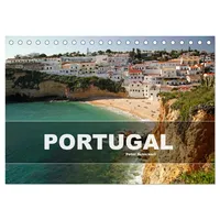 Calvendo Portugal (Tischkalender 2026 DIN A5 quer), CALVENDO Monatskalender: