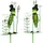 Formano Gartenstecker Regenmesser Grashüpfer 145 cm Mehrfarbig