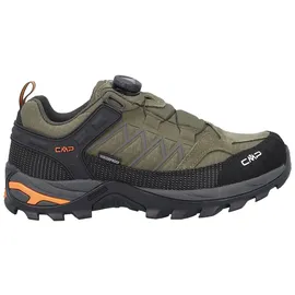 CMP Freizeitschuhe 3Q14827-55ES Rigel Low Oliv/schwarz, 46 - 46 EU