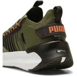 Puma Softride Symmetry Fuzion Laufschuhe 04 olive/black/flame flicker 42