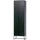 Woood Silas 60 x 210 x 36 cm Schwarz