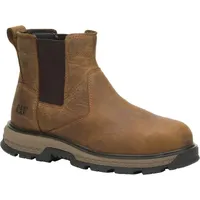 CAT Caterpillar Herren Exposition Chelsea Sicherheitsstiefel, braun, 42 EU