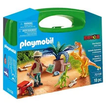 Playmobil Dinos Dinosaurier und Forscher Aktentasche 70108