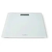 Nedis Personenwaage | Digital | Weiß Gehärtetes Glas Max.