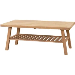 Couchtisch Brooklyn, Eiche, 130x75x52cm, Eiche natur