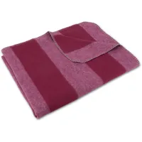 Setex Kuscheldecke 150 x 200 cm rot gestreift