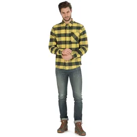 Dolomite Flanell Check spice yellow/tree green (1385) XXL