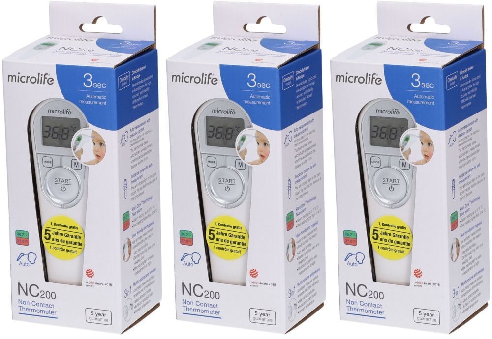 Microlife non-contact Fieberthermometer Nc200