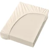 Bella Donna Jersey 120 x 200 - 130 x 220 cm leinen