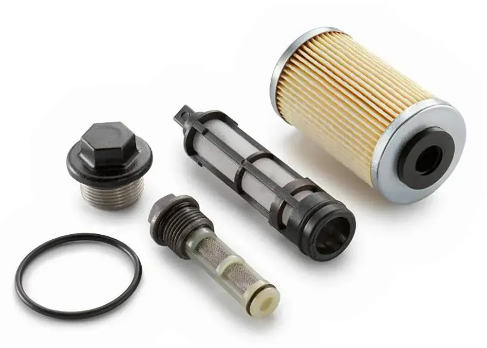 Ktm 390 Duke Ölfilter - Silver / Yellow - One Size
