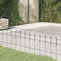 vidaXL Beetzaun 10 x 0,4 m  Grün