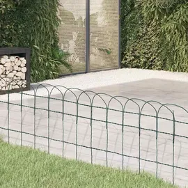 vidaXL Beetzaun 10 x 0,4 m  Grün