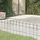 vidaXL Beetzaun 10 x 0,4 m  Grün