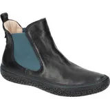 THINK! Damen TJUB_3-000428 chromfrei gegerbte, nachhaltige Chelsea-Boots, 0010 SCHWARZ, 38 EU