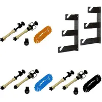 Walimex 3-fach Hintergrund Wandmontageset, 3er Set