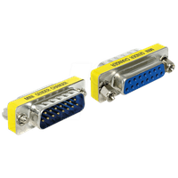 DeLock 65481 VGA Adapter [1x D-SUB-Stecker 15pol. - 1x