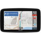 TomTom LKW-Navi GO Professional 2. Generation (6" großer kapazitiver Touchscreen mit Karten von Europa und Echtzeit-Verkehrsinformationen, speziell für LKW, Transporter, Busse und große Fahrzeuge)