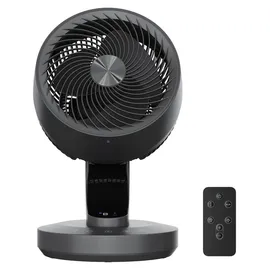 Songmics Tischventilator 25 cm Tischventilator Schwarz
