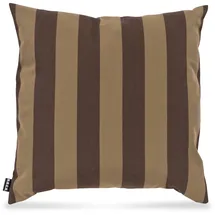 H.O.C.K. Classic Streifen Outdoor 50 x 50 cm Braun