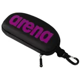 Arena goggle case schwarz violett / Single