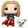 Funko Supergirl mit Hund Krypto 9 cm