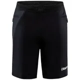 Craft Evolve Zip Pocket Shorts Kinder 999000 black 158/164