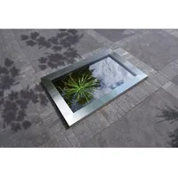 UBBINK Rahmen für Becken Quadra InoxFrame