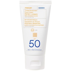 Korres Yoghurt Getönte Sonnencreme für das Gesicht SPF50 50 ml