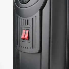 Black & Decker Ölradiator 2000 W schwarz