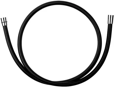 Novaservis Duschschlauch doppelverschluss Schwarz BLACK150.5